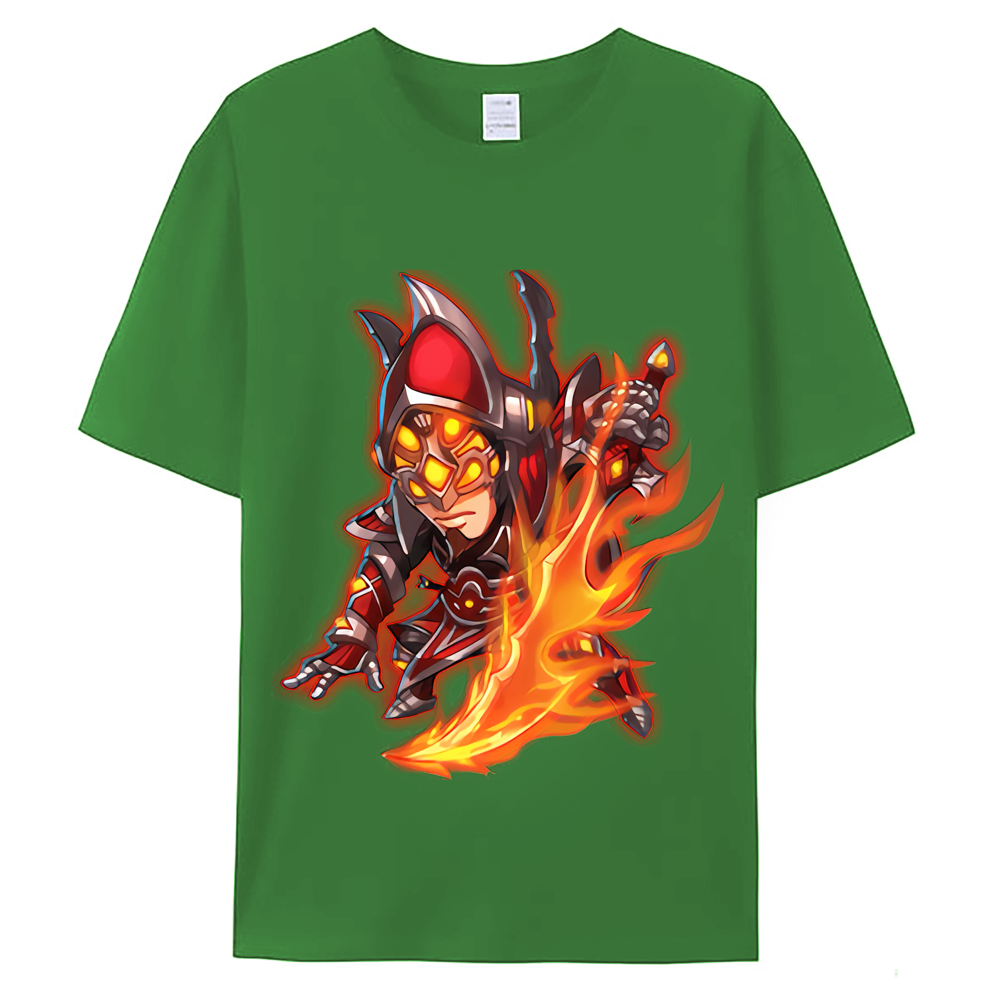 （画像用） リーグ・オブ・レジェンド League of Legends LOL レディースカジュアルプリントTシャツ（綿100％）